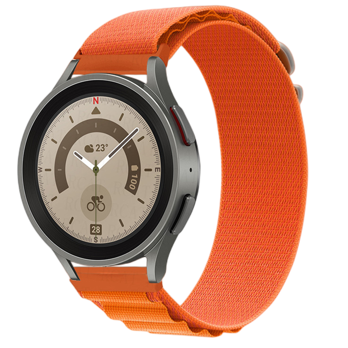 Garmin Vivoactive / Vivomove Nylon Alpine Strap - Orange