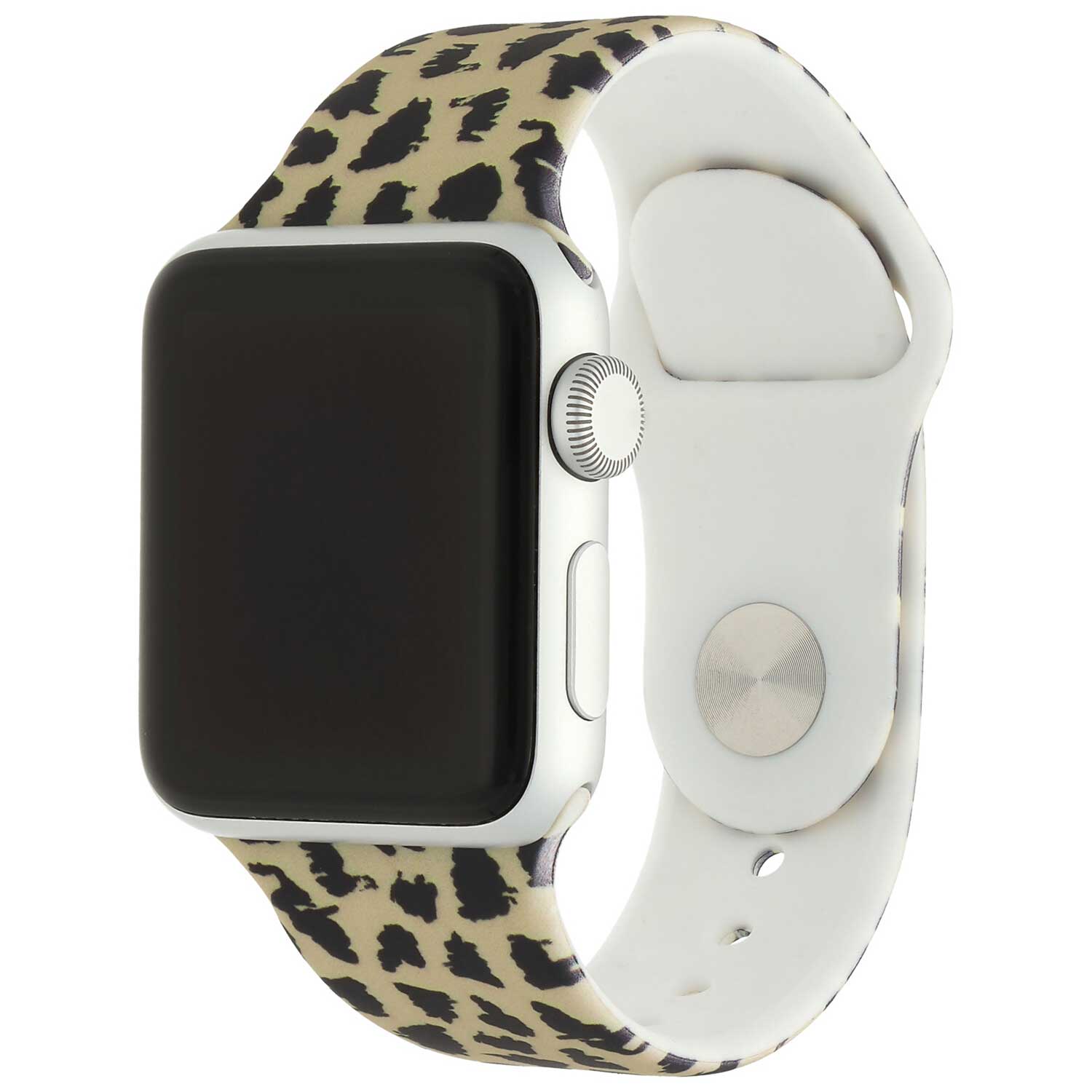 Apple Watch Print Sport Strap - Leopard Brown