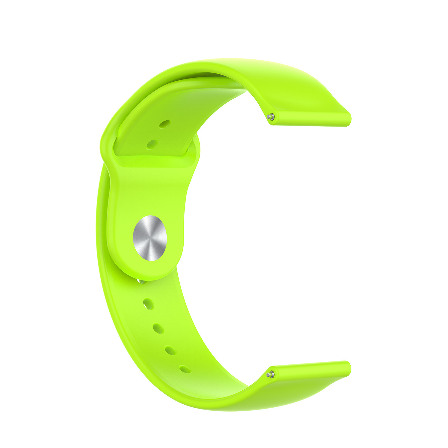 Polar Vantage M / Grit X Silicone Sport Strap - Lime