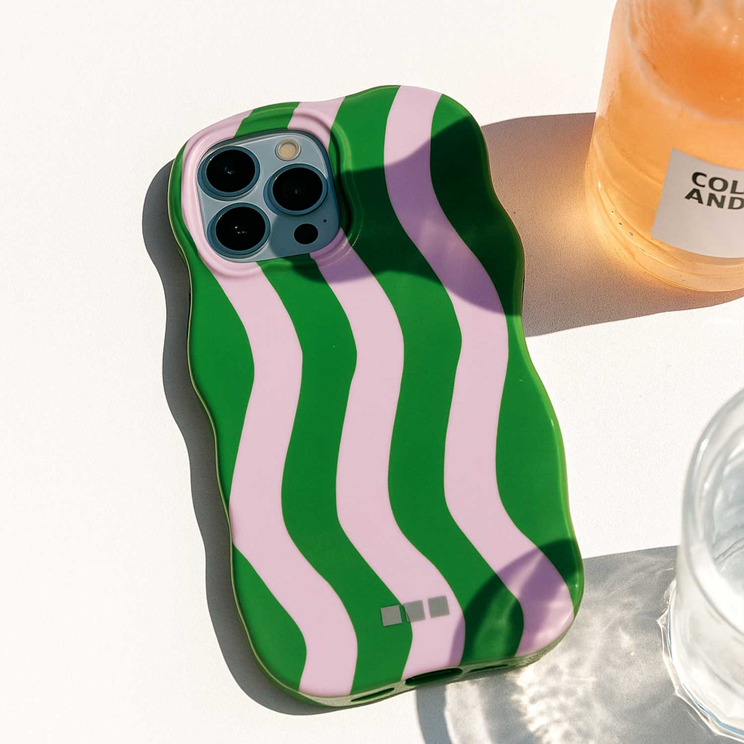 iPhone 15 Pro case Candy - green lilac