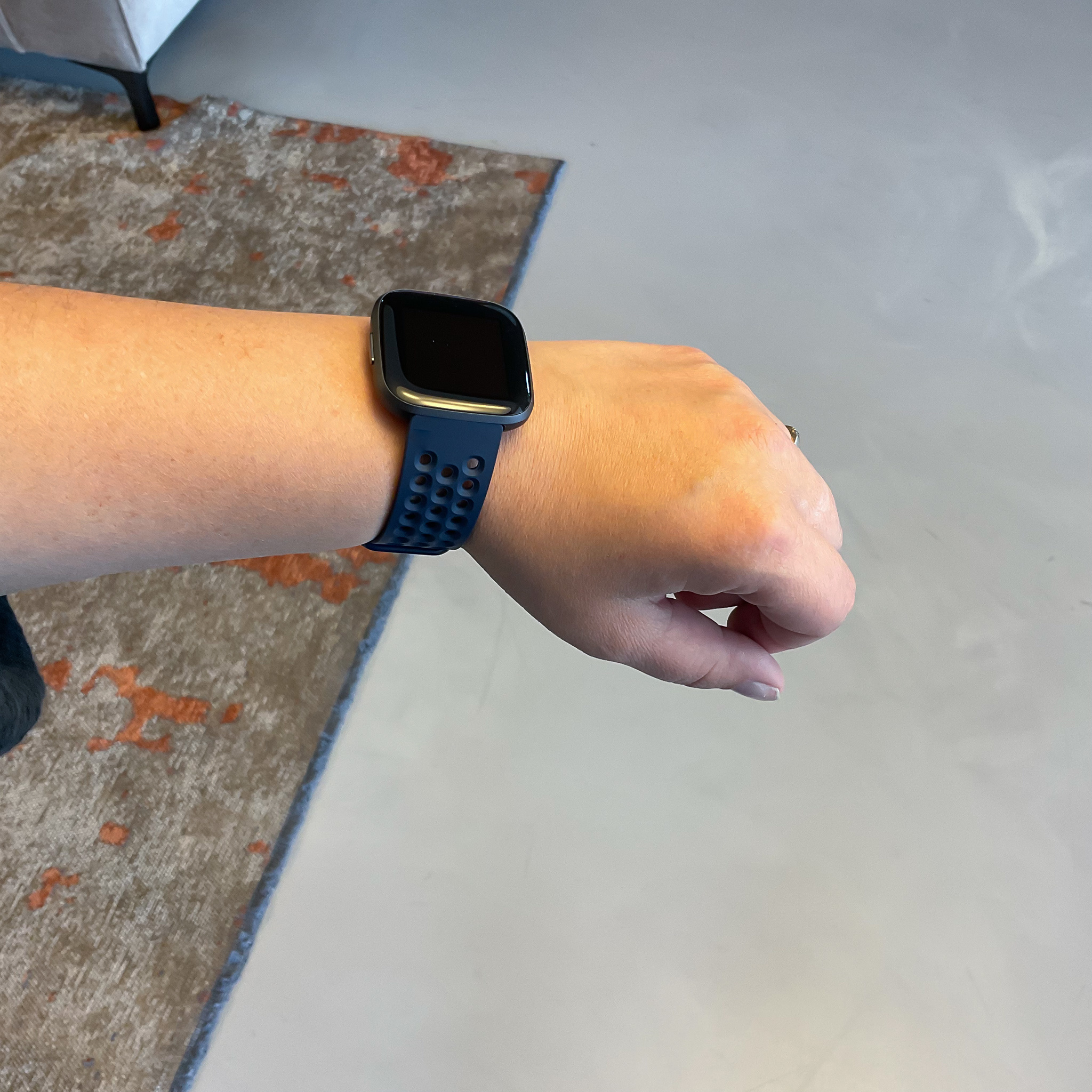 Fitbit Versa Sport Point Strap - Dark Blue