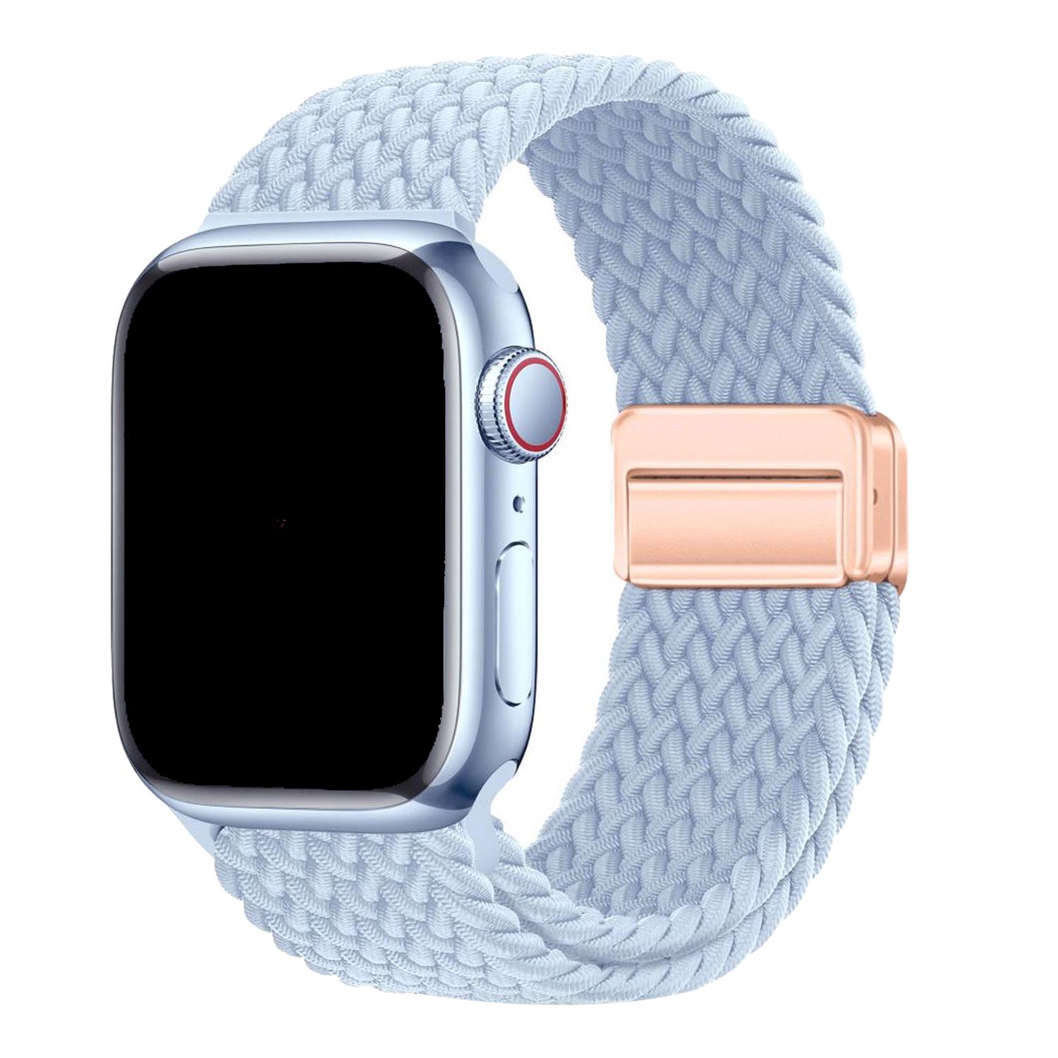 Apple Watch strap Zyra - nylon - light blue