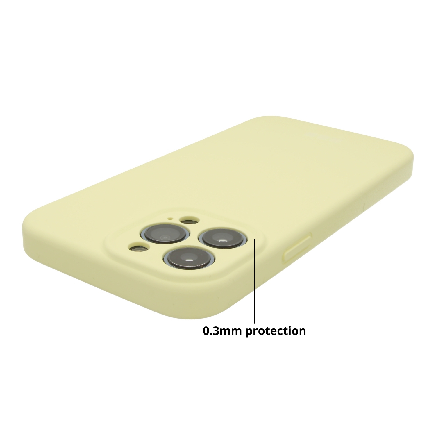 iPhone 14 Pro Max case Coloree - silicone - yellow