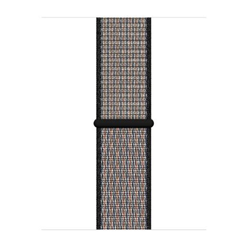 Apple Watch Nylon Sport Loop Strap - Royal Pulse Lava Glow