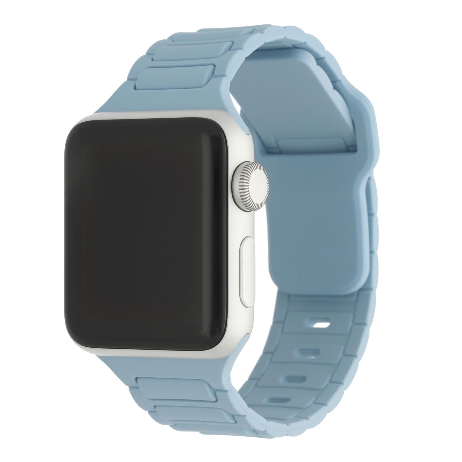 Apple Watch strap Raveo - silicone - light blue