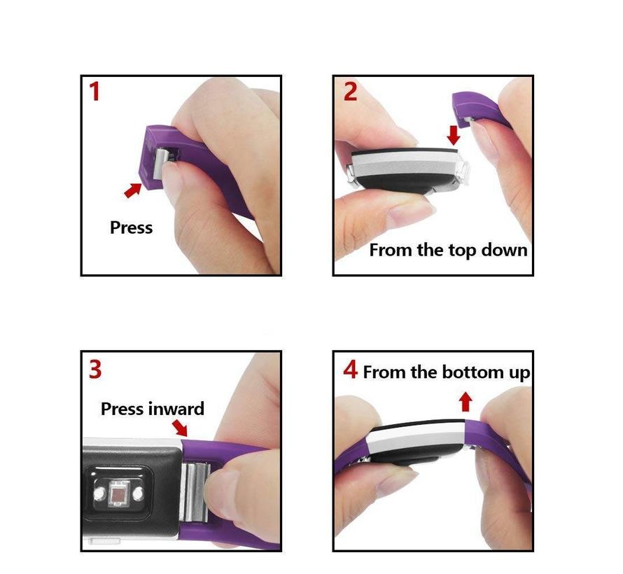 Fitbit Charge 2 Sport Strap - Purple