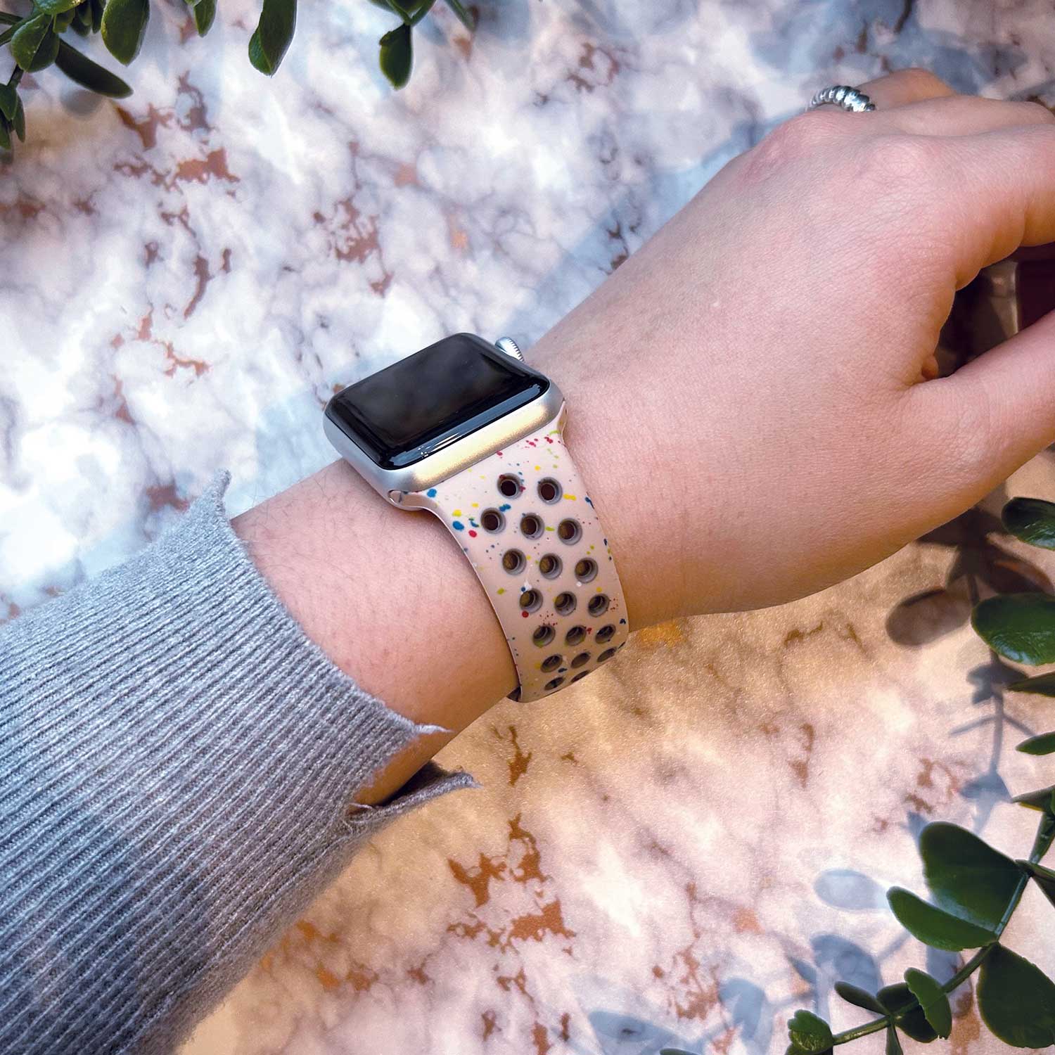 Apple Watch Double Sport Strap - Desert Stone