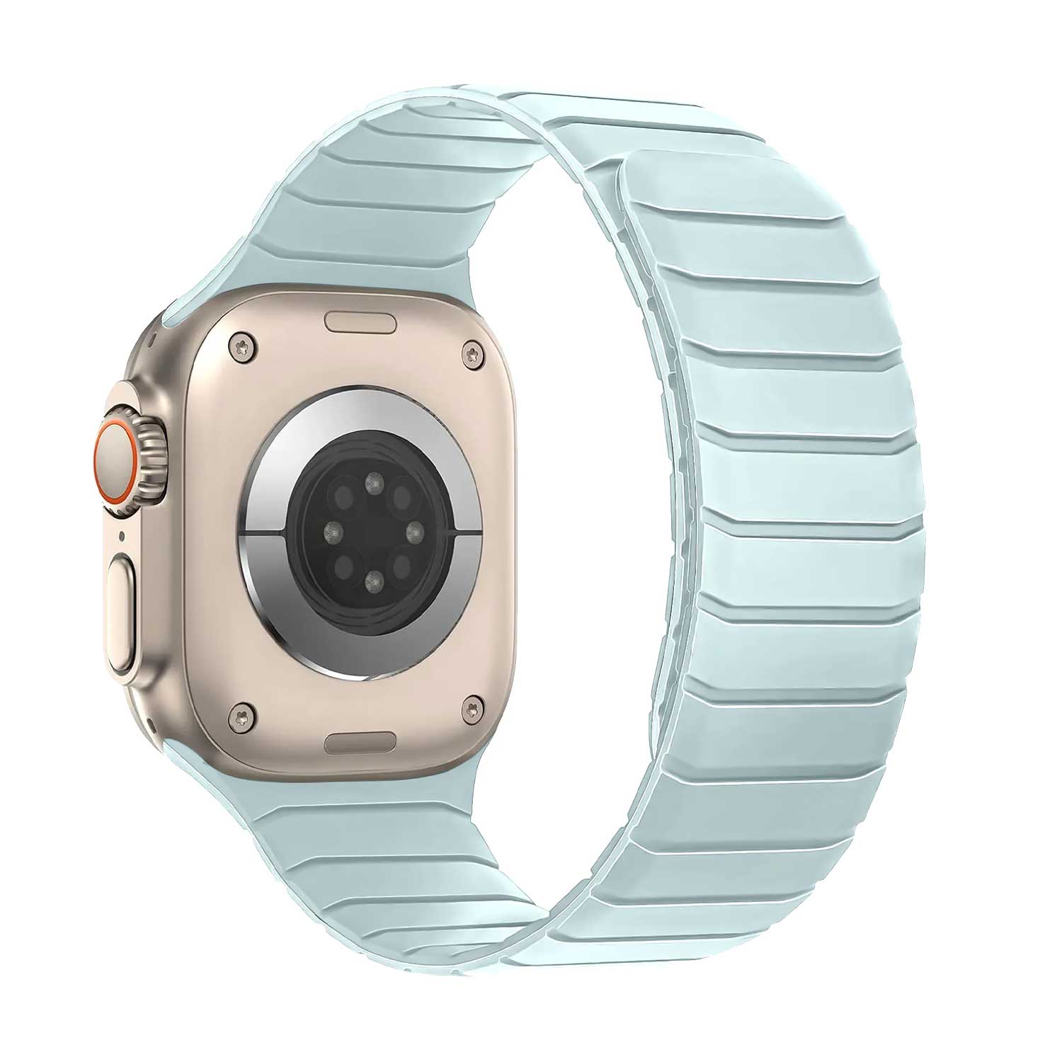 Apple Watch strap Vetra - silicone - light blue
