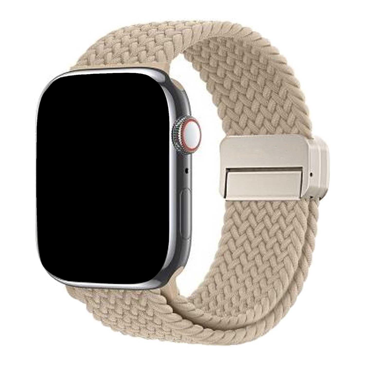 Apple Watch strap Zyra - nylon - beige