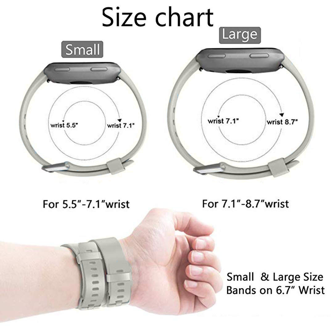 Fitbit Versa Sport Strap - Light Grey