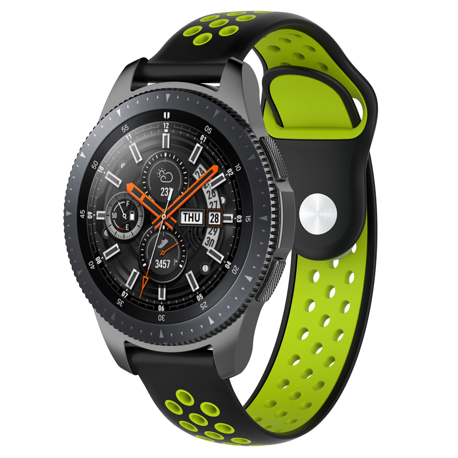 Polar Ignite Double Sport Strap - Black Green