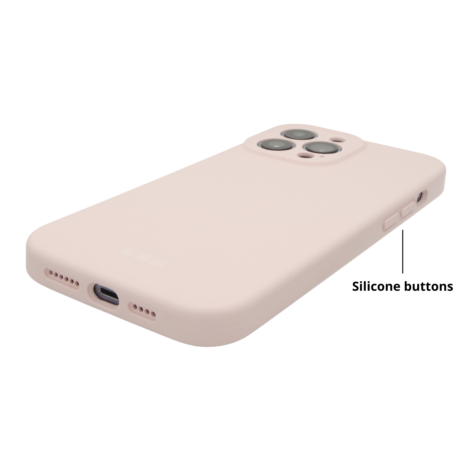 iPhone 15 Pro case Coloree - silicone - pink