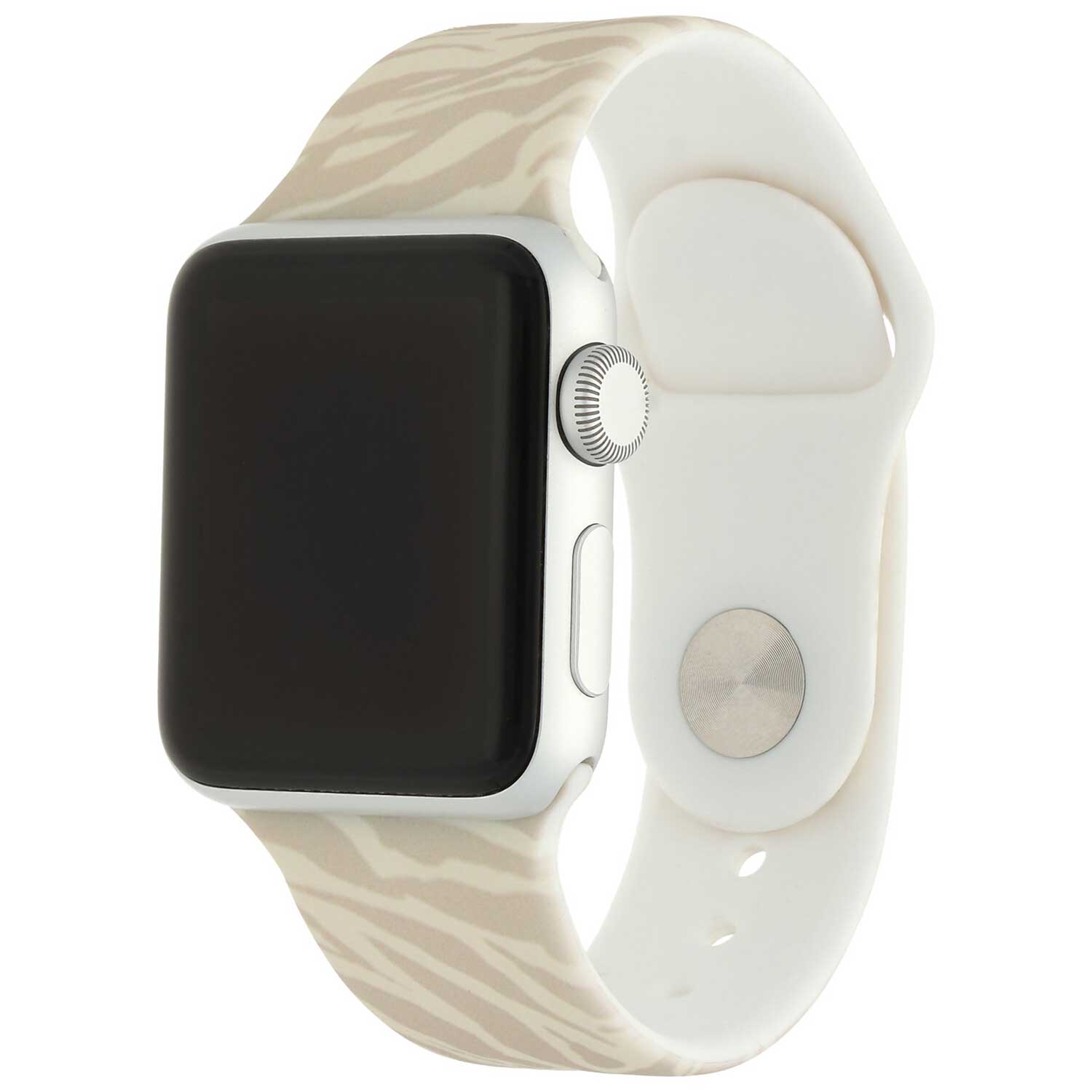 Apple Watch Print Sport Strap - Zebra Beige