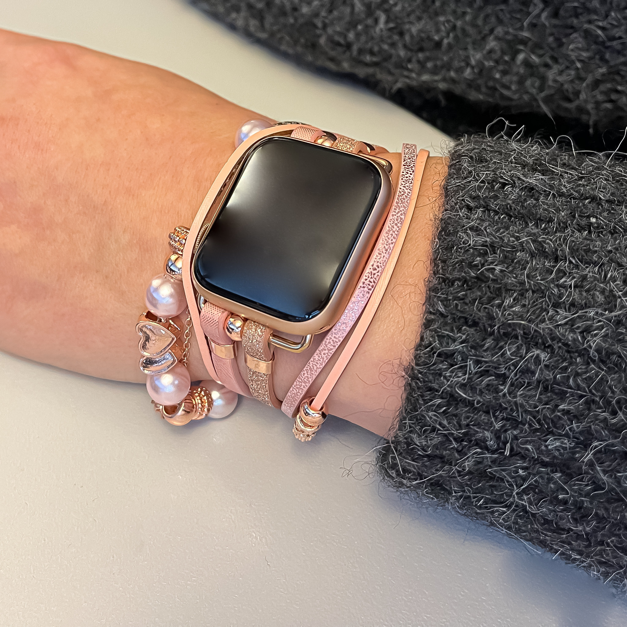 Apple Watch Jewellery Strap – Liz Rose Gold