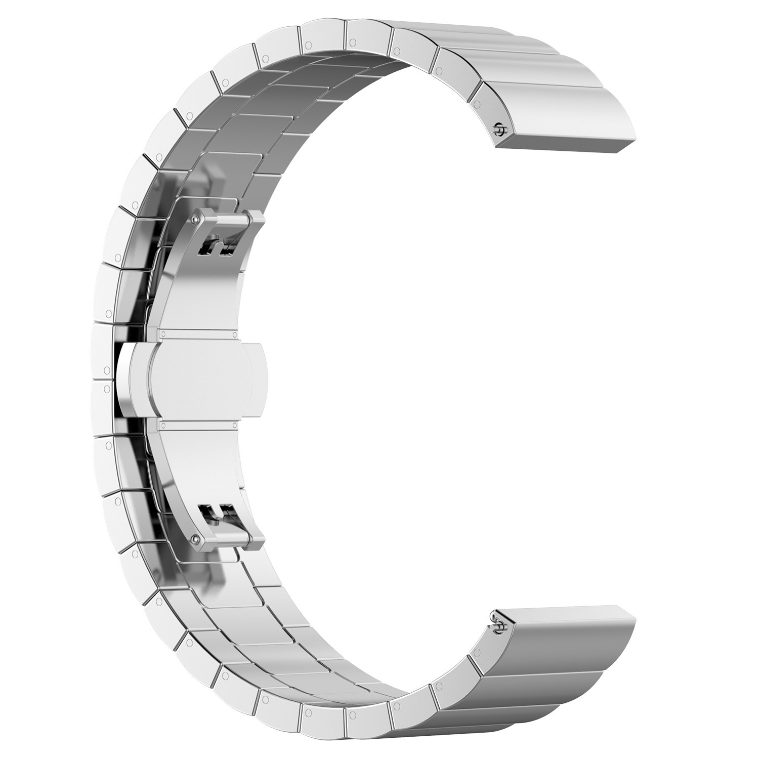 Polar Ignite Steel Link Strap - Silver