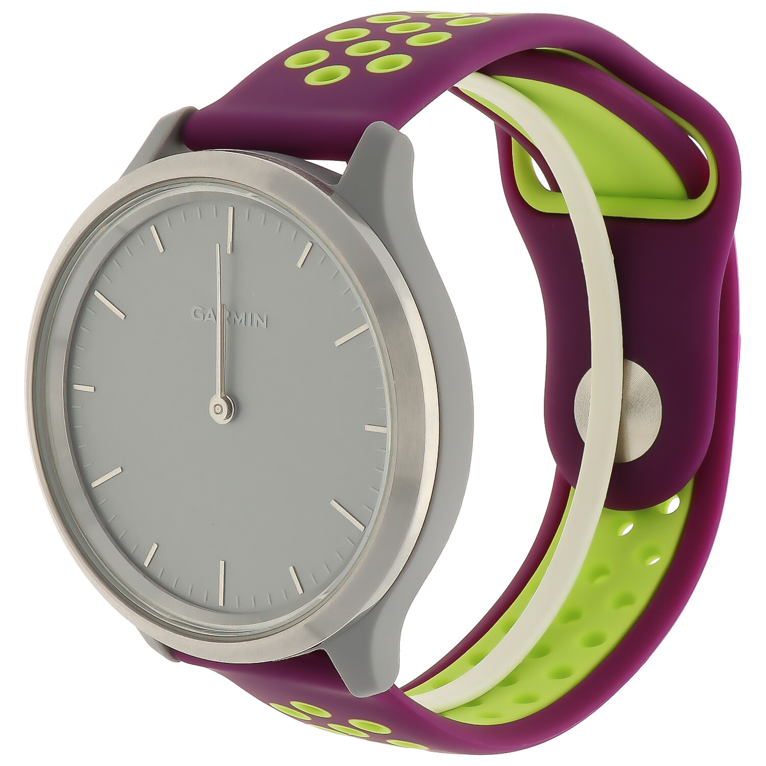 Garmin Vivoactive / Vivomove Double Sport Strap - Purple Green