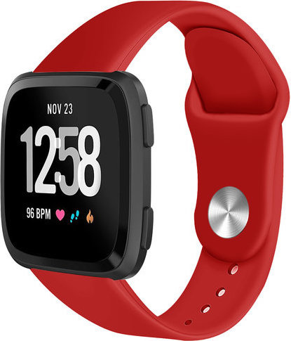 Fitbit Versa Silicone Sport Strap - Red