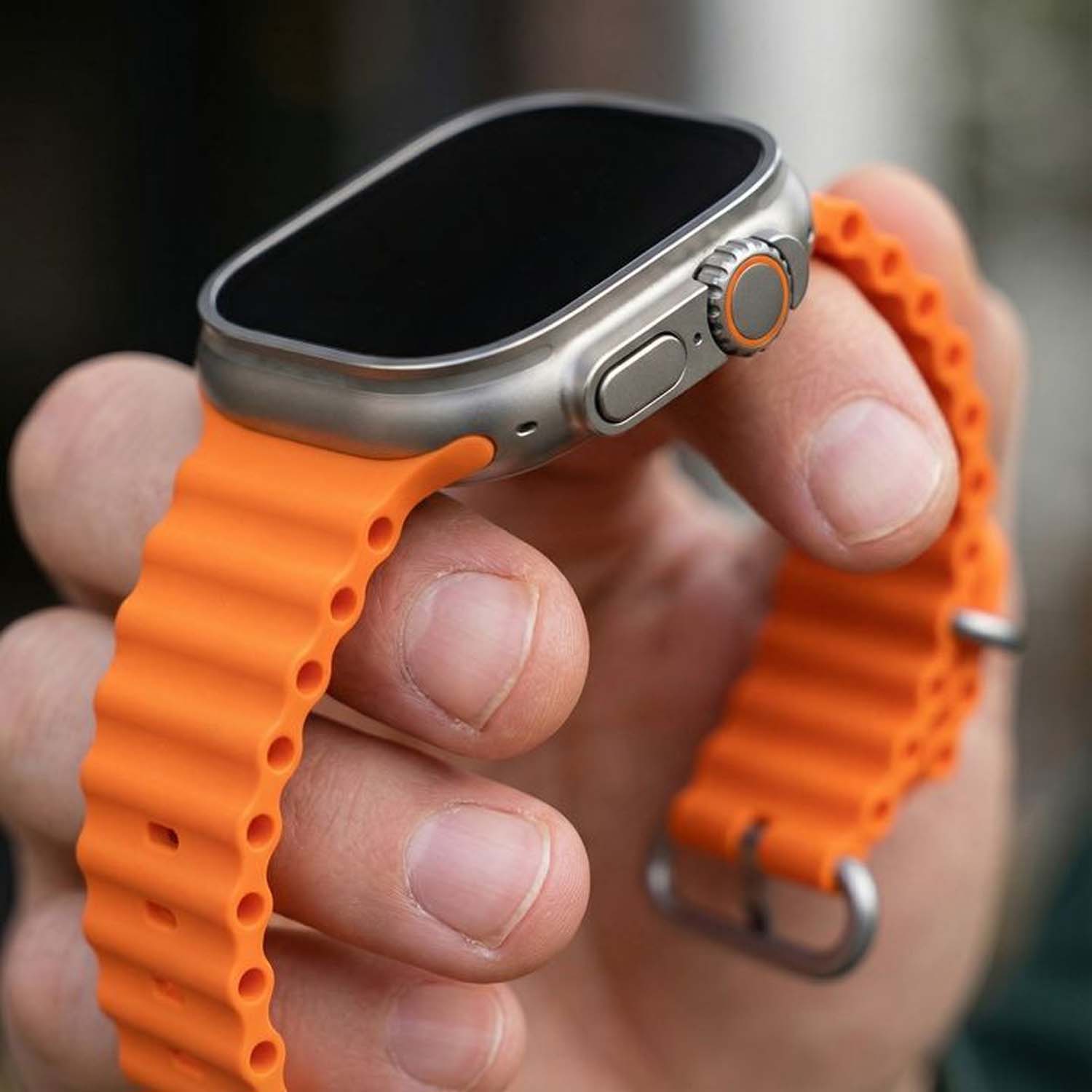 Apple Watch Sport Ocean Strap - Orange