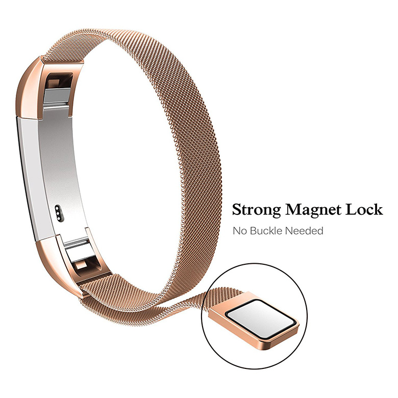 Fitbit Alta Milanese Strap - Rose Gold