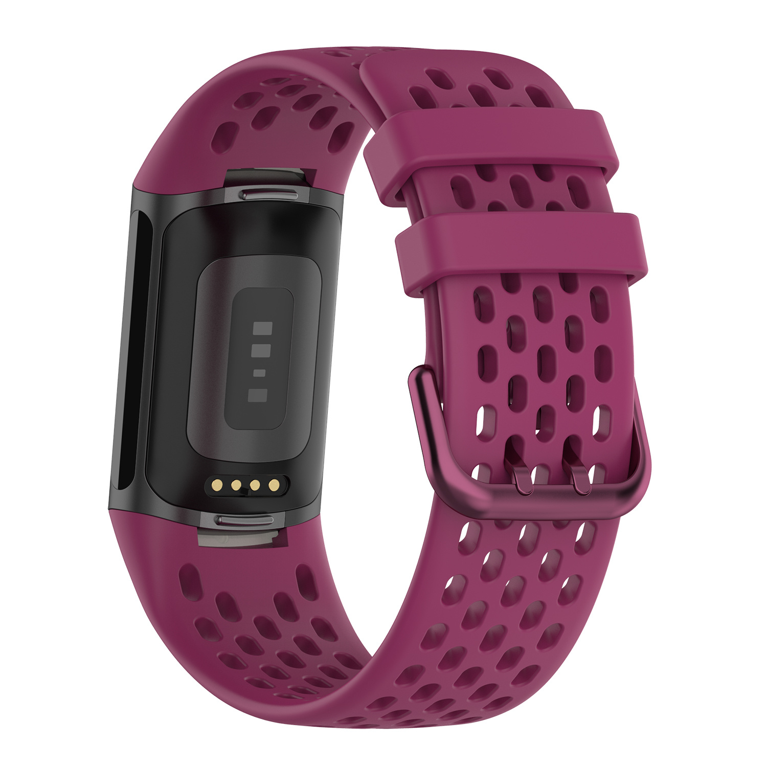 Fitbit Charge 5 Sport Point Strap - Wine Red