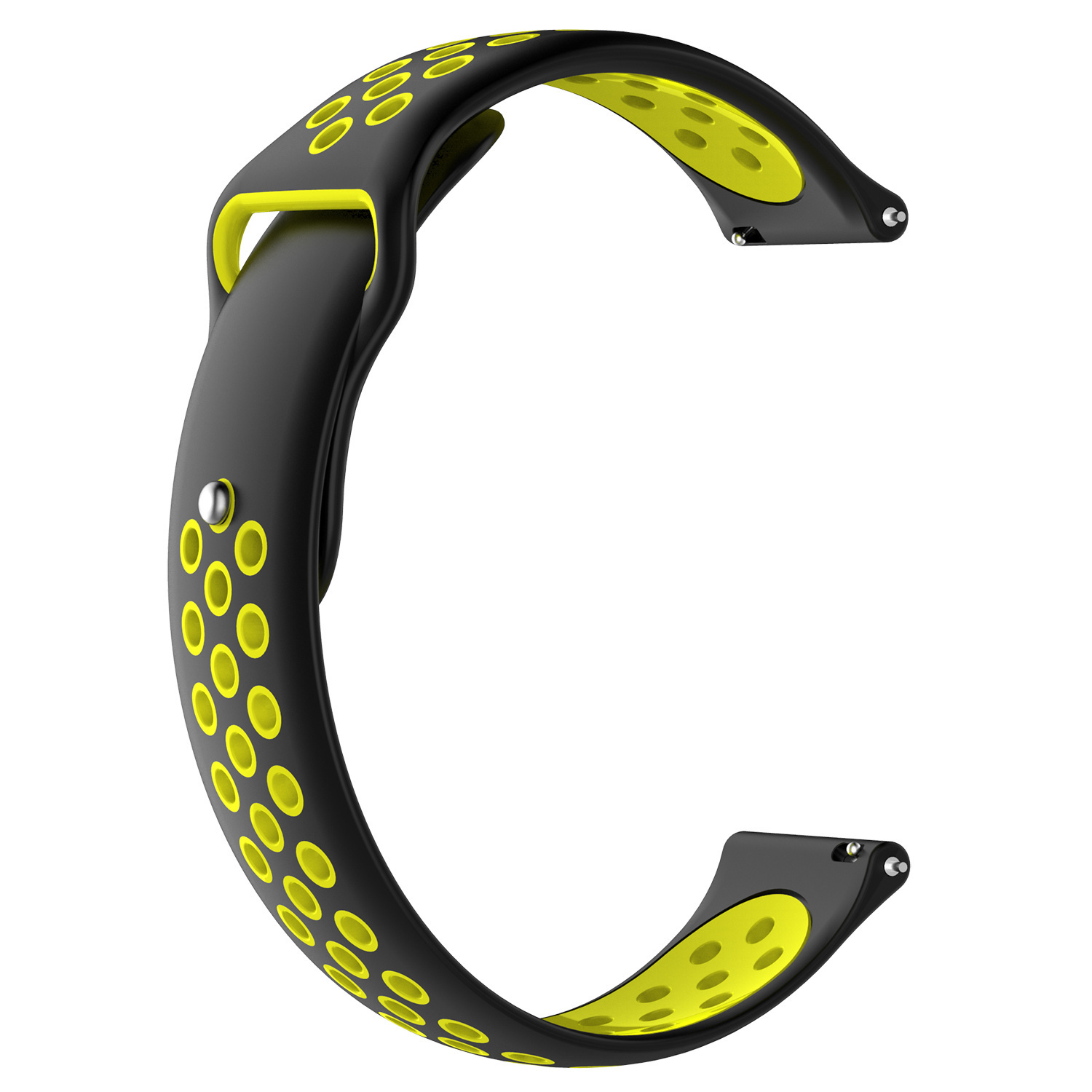 Polar Vantage M / Grit X Dual Sport Strap - Black Yellow