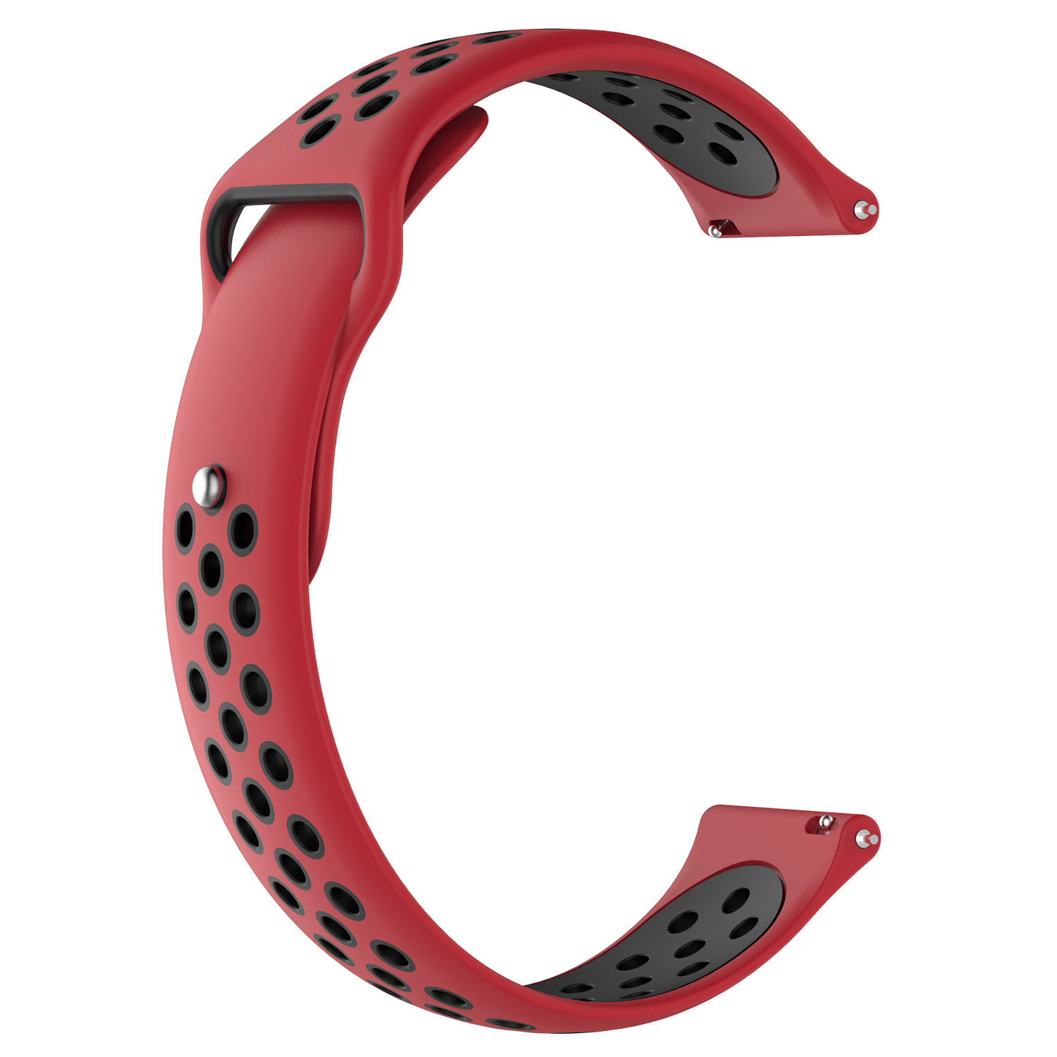 Polar Vantage M / Grit X Dual Sport Strap - Red Black