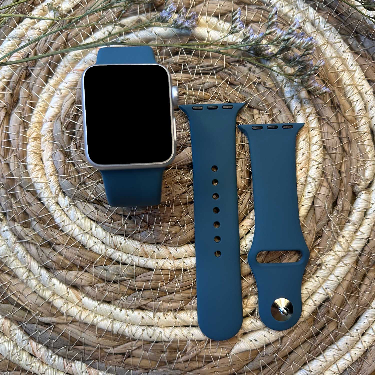 Apple Watch Sport band - blue green