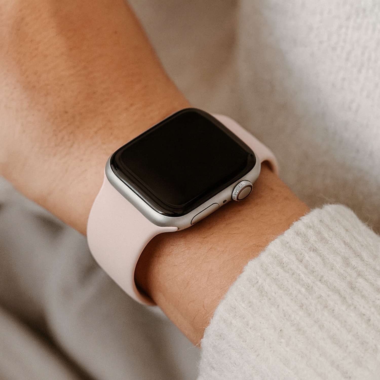 Apple Watch Sport Strap - Pink Sand
