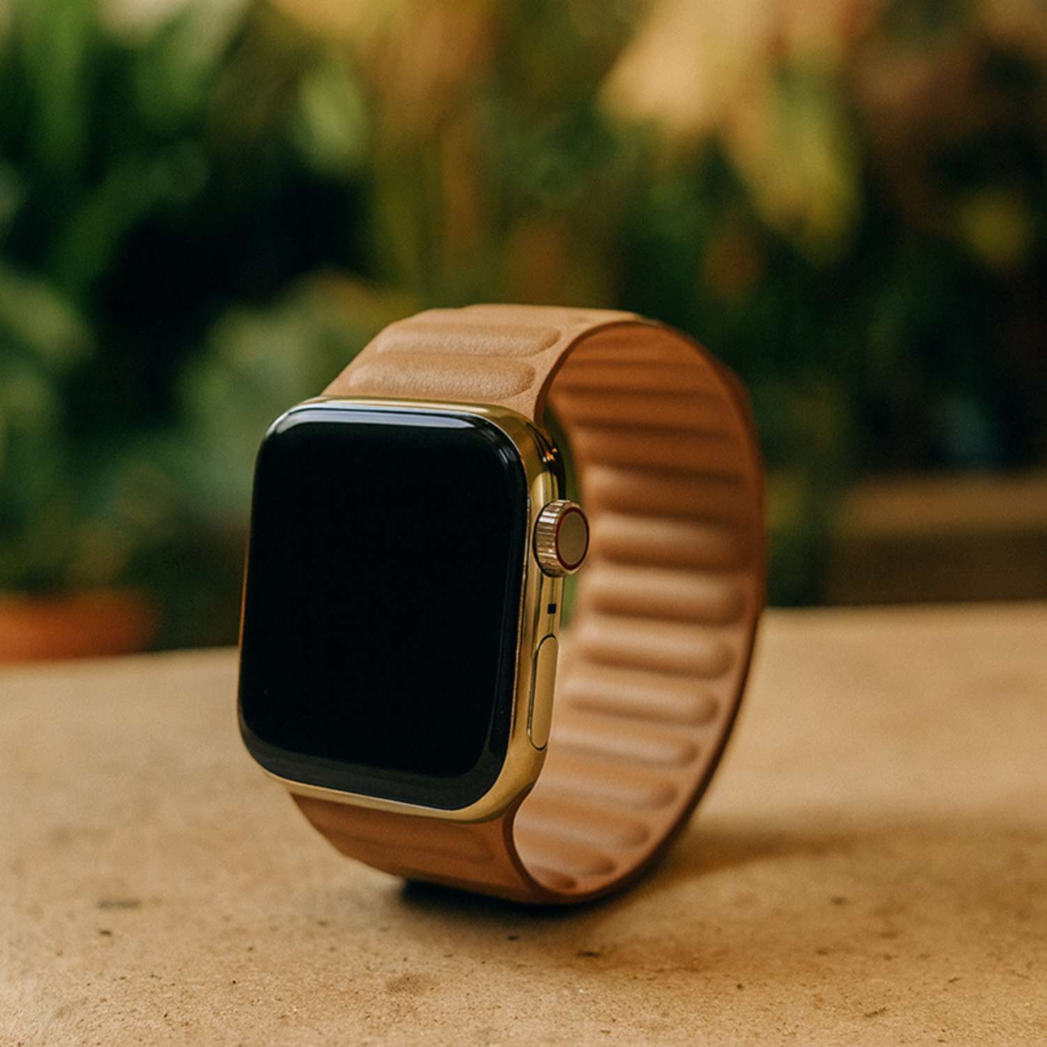 Apple Watch Leather Solo Strap - Brown