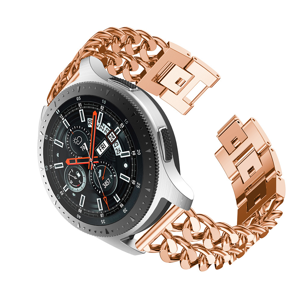 Huawei Gt Cowboy Steel Link Strap - Rose Gold