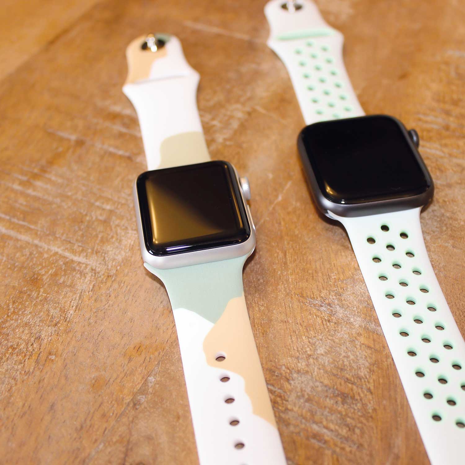 Apple Watch Double Sport Strap - Aura Green