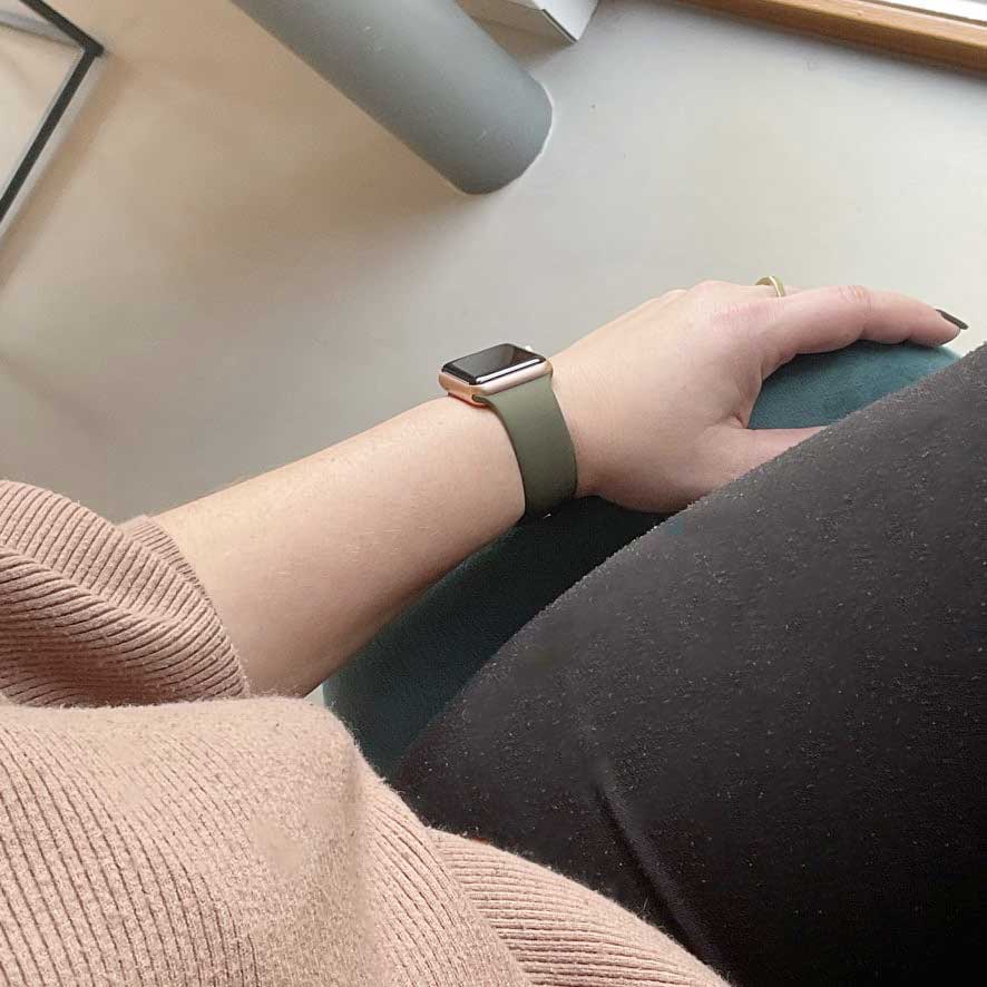 Apple Watch Sport Strap - Dark Olive