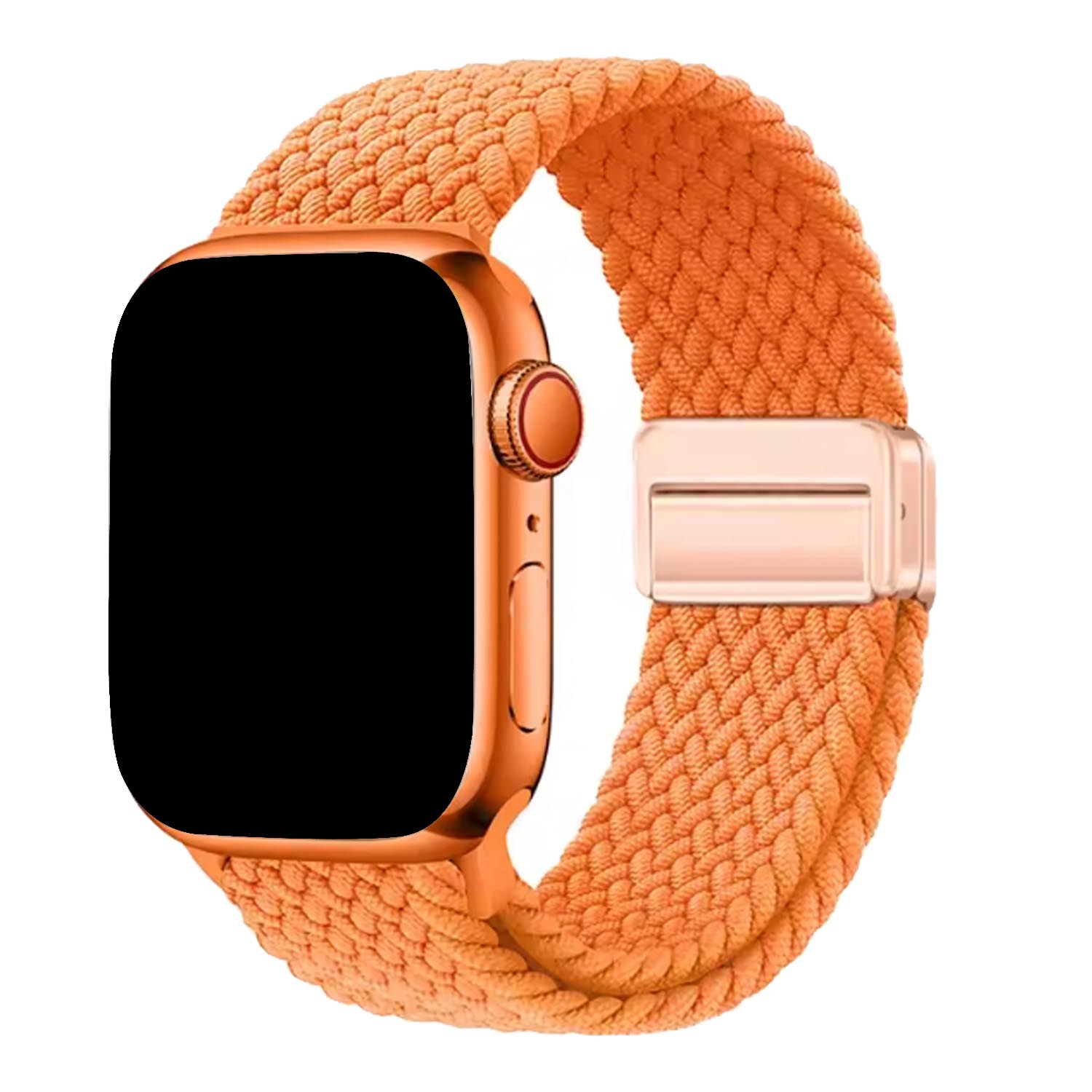 Apple Watch strap Zyra - nylon - orange