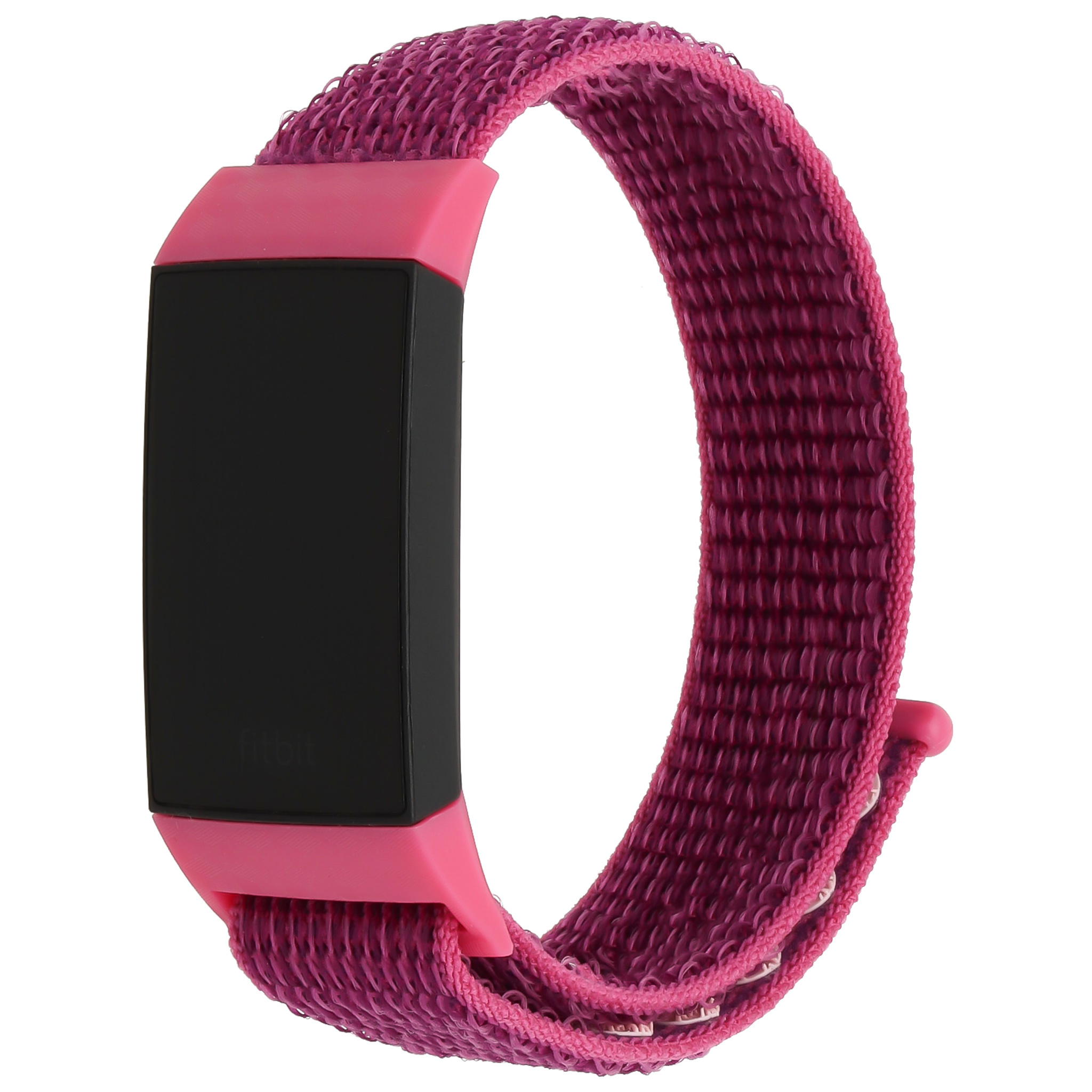 Fitbit Charge 3 &Amp; 4 Nylon Strap - Dragon Fruit