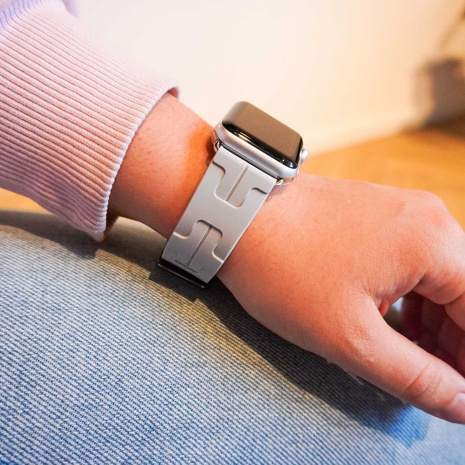 Apple Watch Sport HermèS Kilim Single Tour - Grey