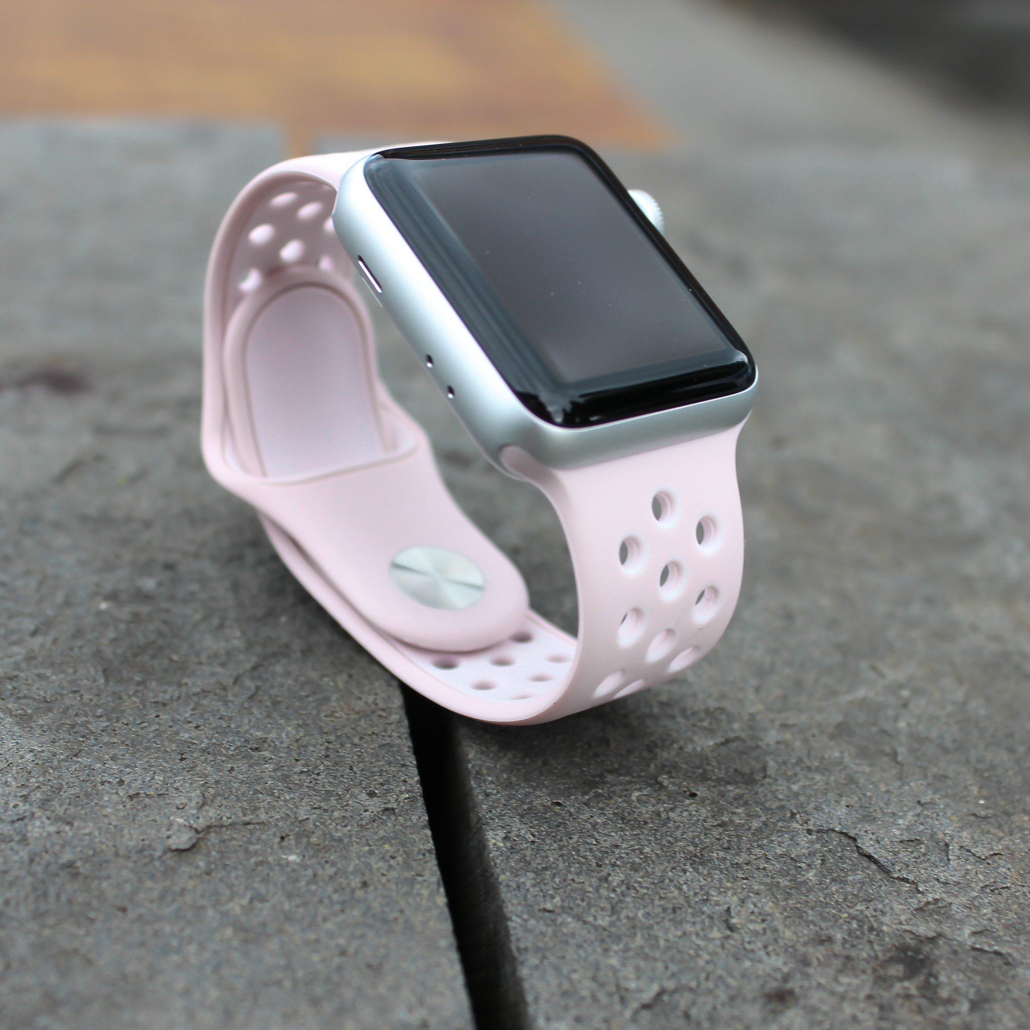 Apple Watch Double Sport Strap - Light Pink Pink