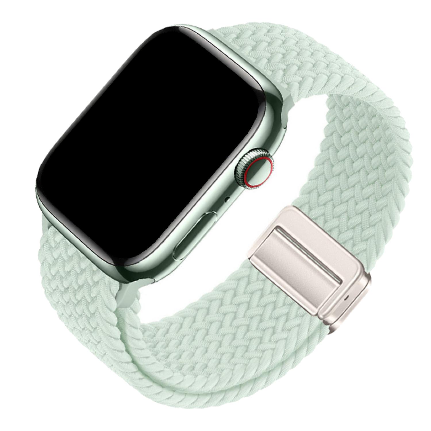 Apple Watch strap Zyra - nylon - mint green