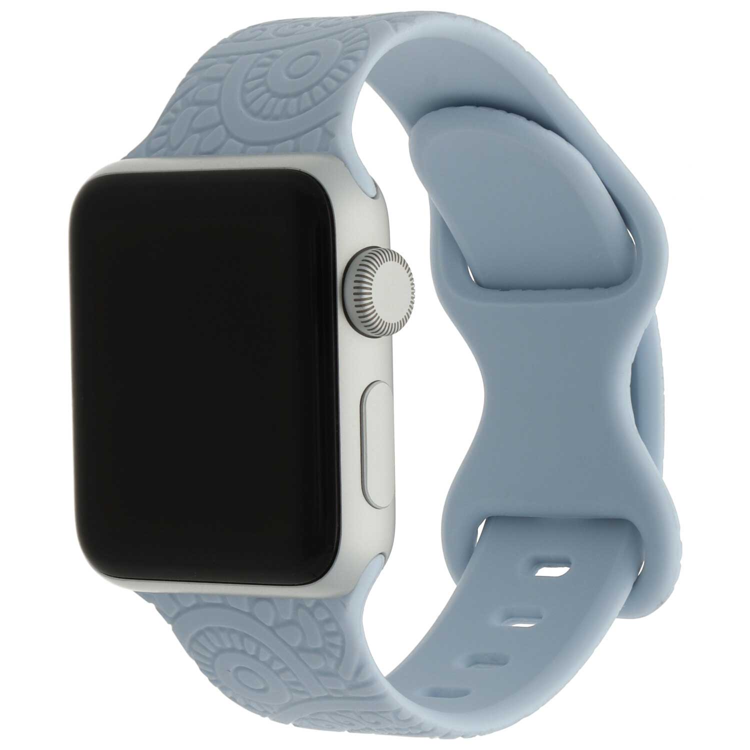 Apple Watch Print Sport Strap - Ibiza Blue