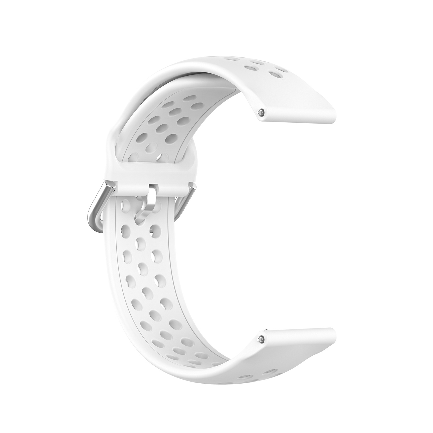Garmin Vivoactive / Vivomove Sport Double Buckle Strap - White