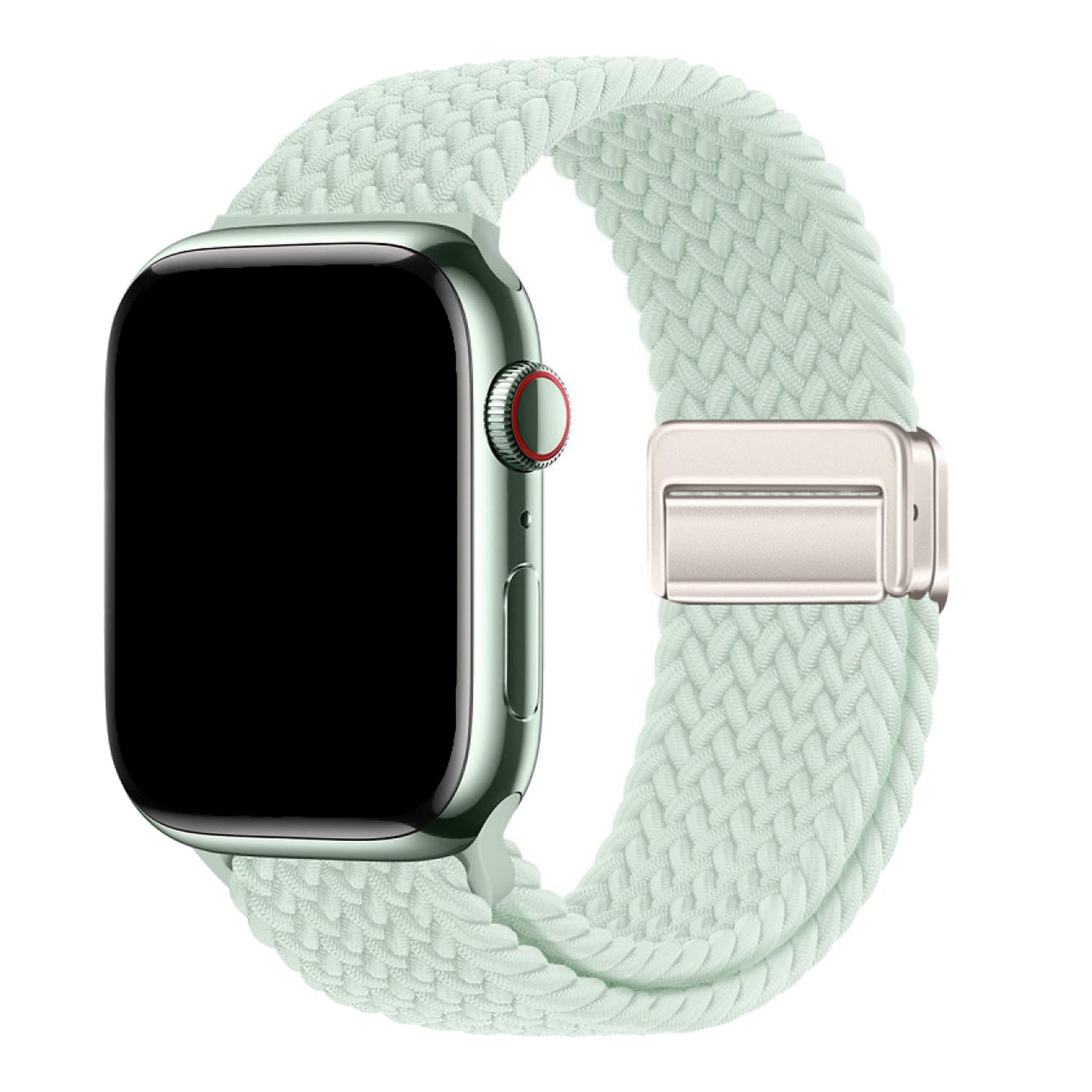 Apple Watch strap Zyra - nylon - mint green