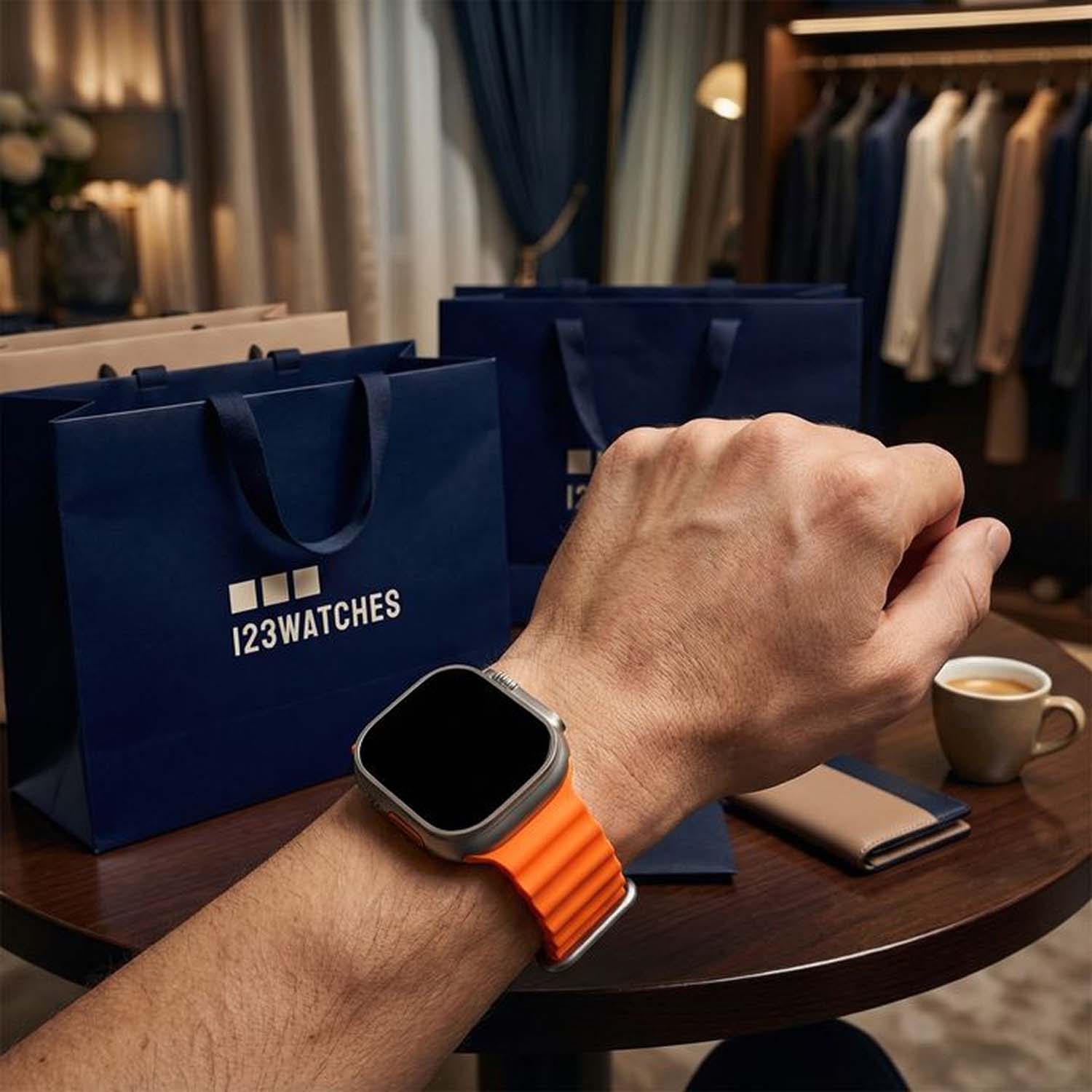 Apple Watch Sport Ocean Strap - Orange