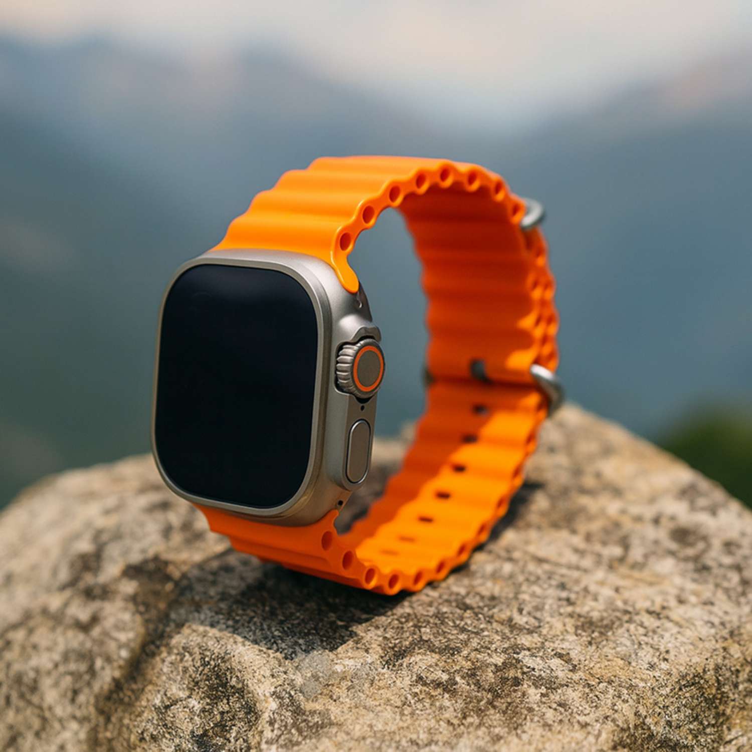 Apple Watch Sport Ocean Strap - Orange