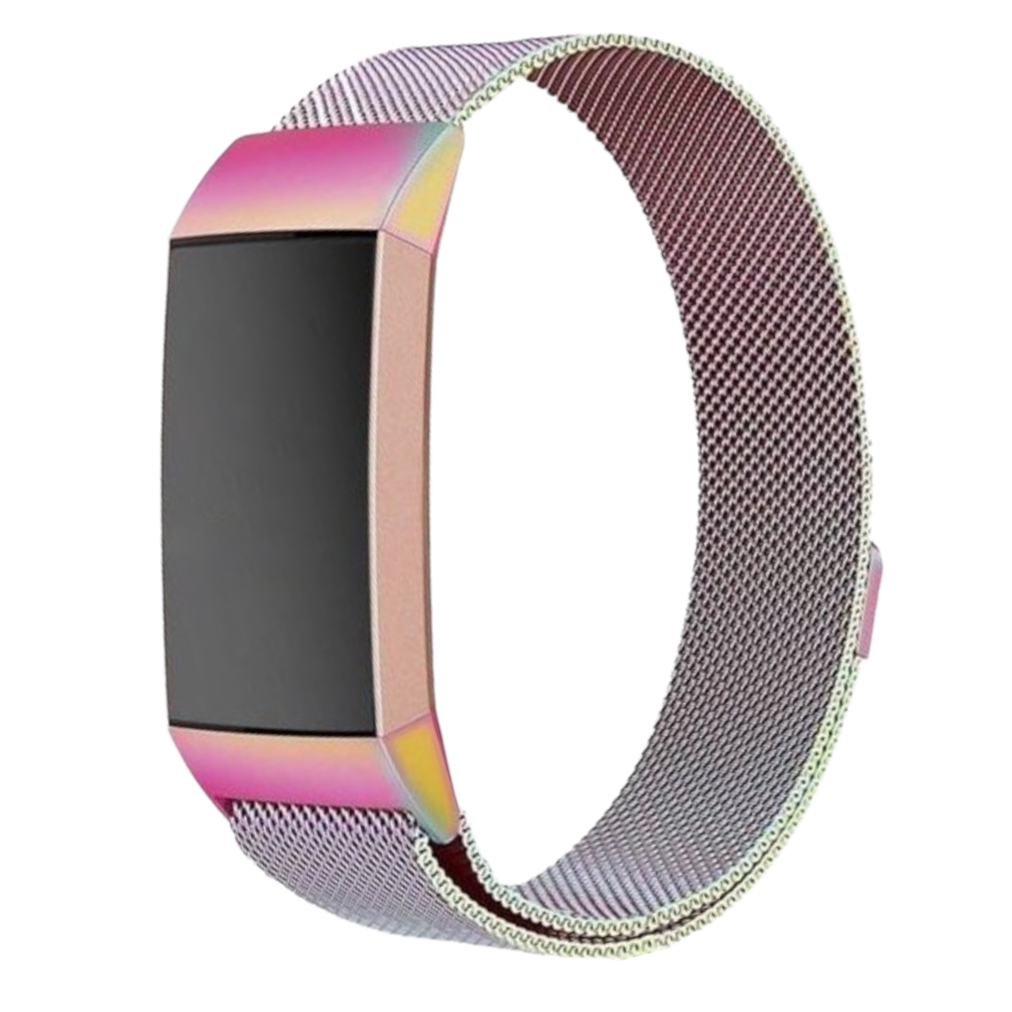 Fitbit Charge 3 &Amp; 4 Milanese Strap - Colourful