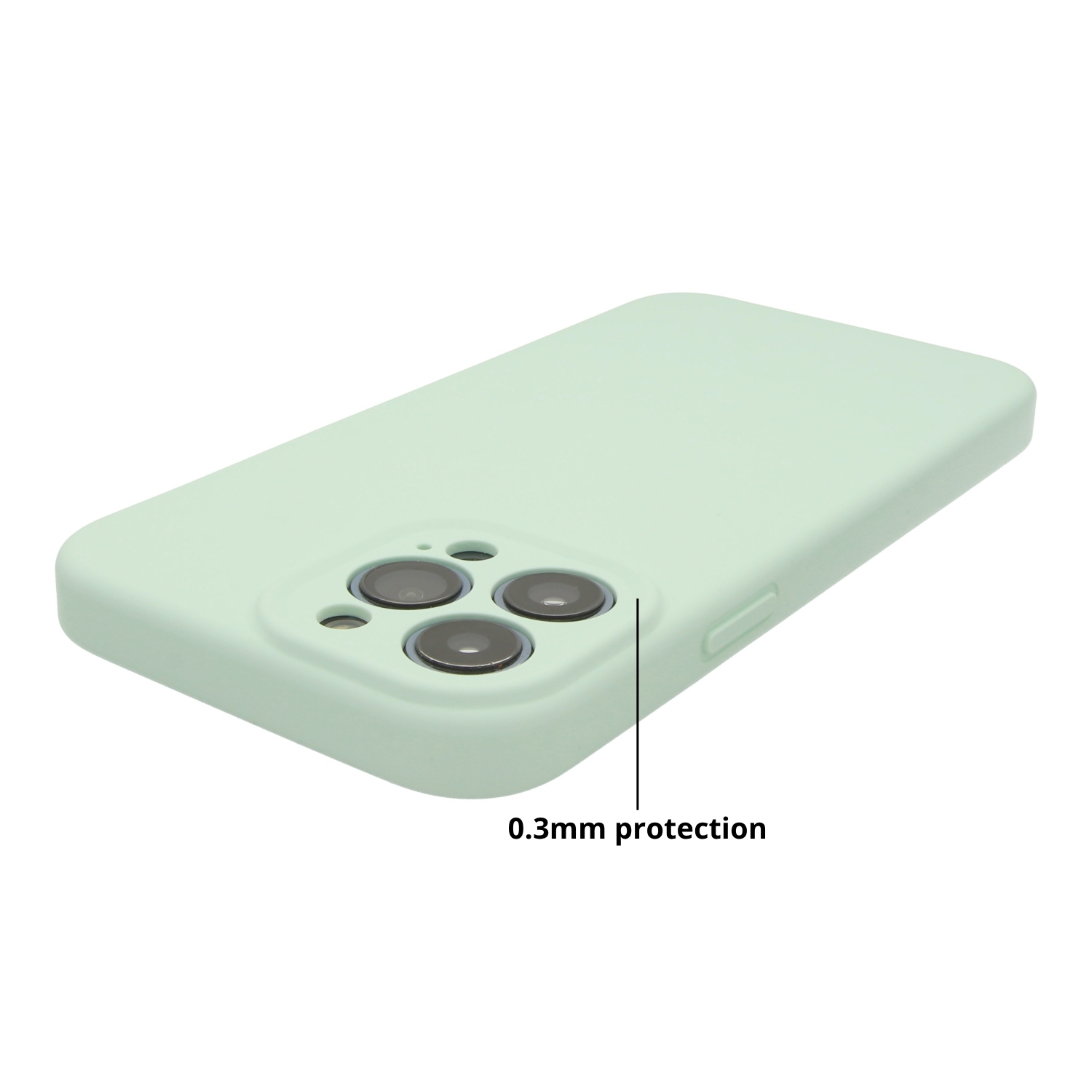 iPhone 17 Pro case Coloree - silicone - green iPhone 17 Pro case Coloree - silicone - green
