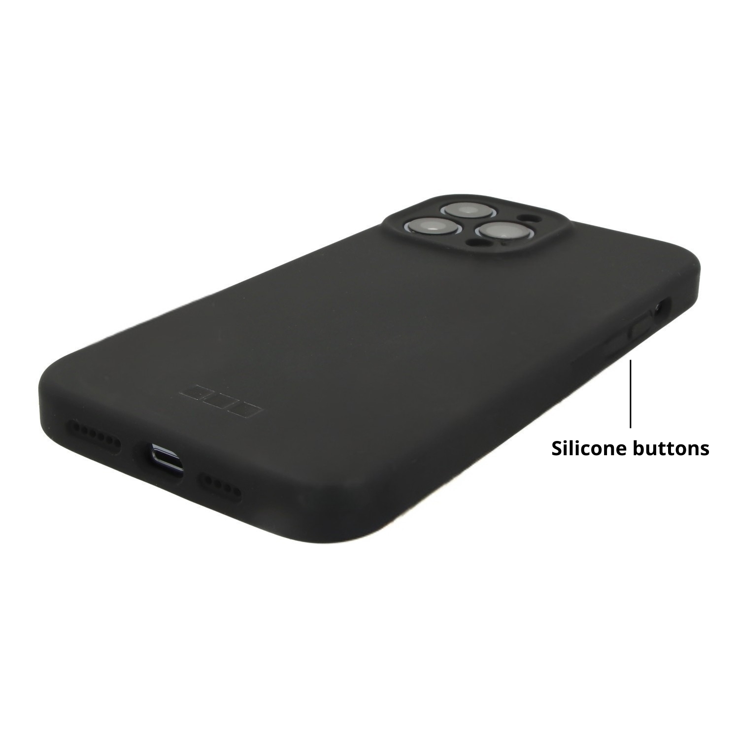 iPhone 17 Pro Max case Coloree - silicone - black