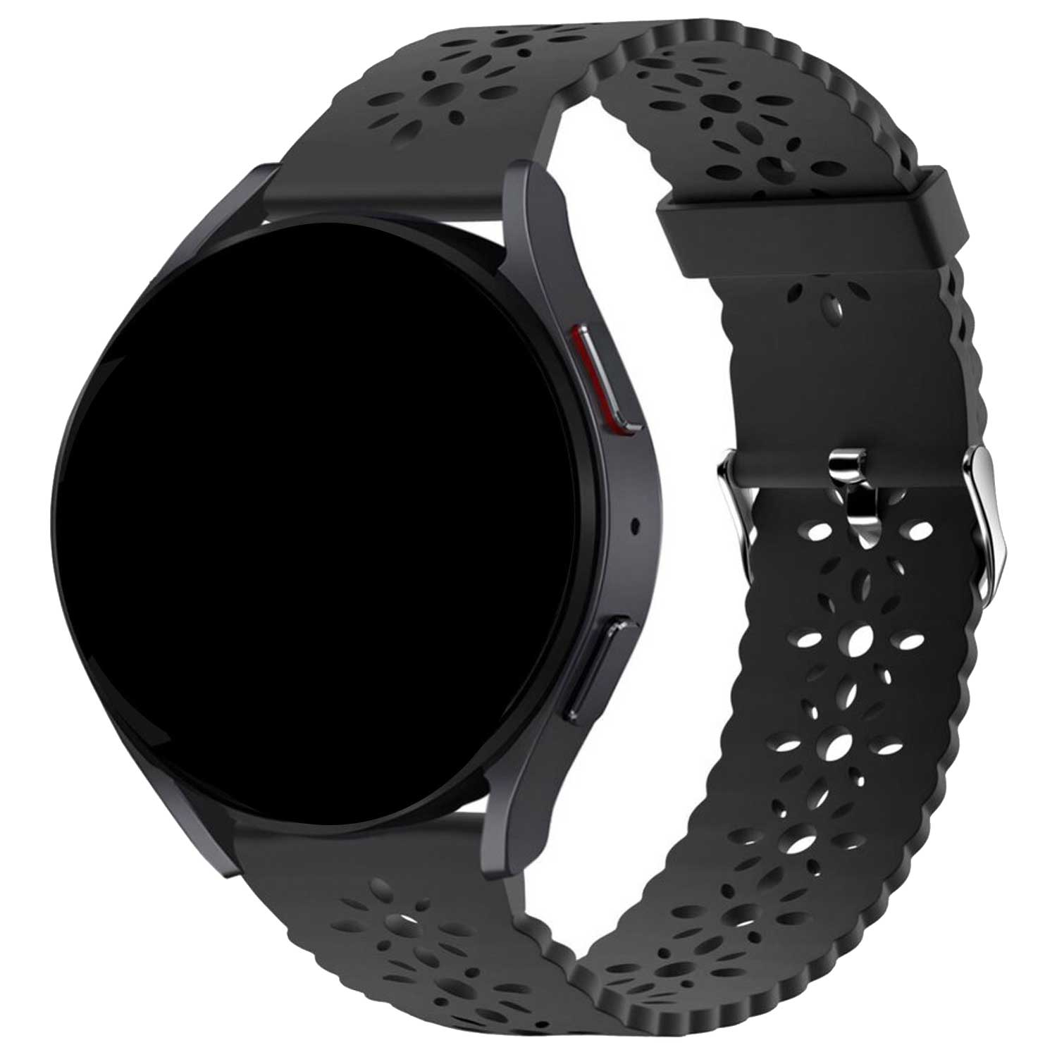Samsung Galaxy Watch 6 Classic Bright Silicone Strap - Black