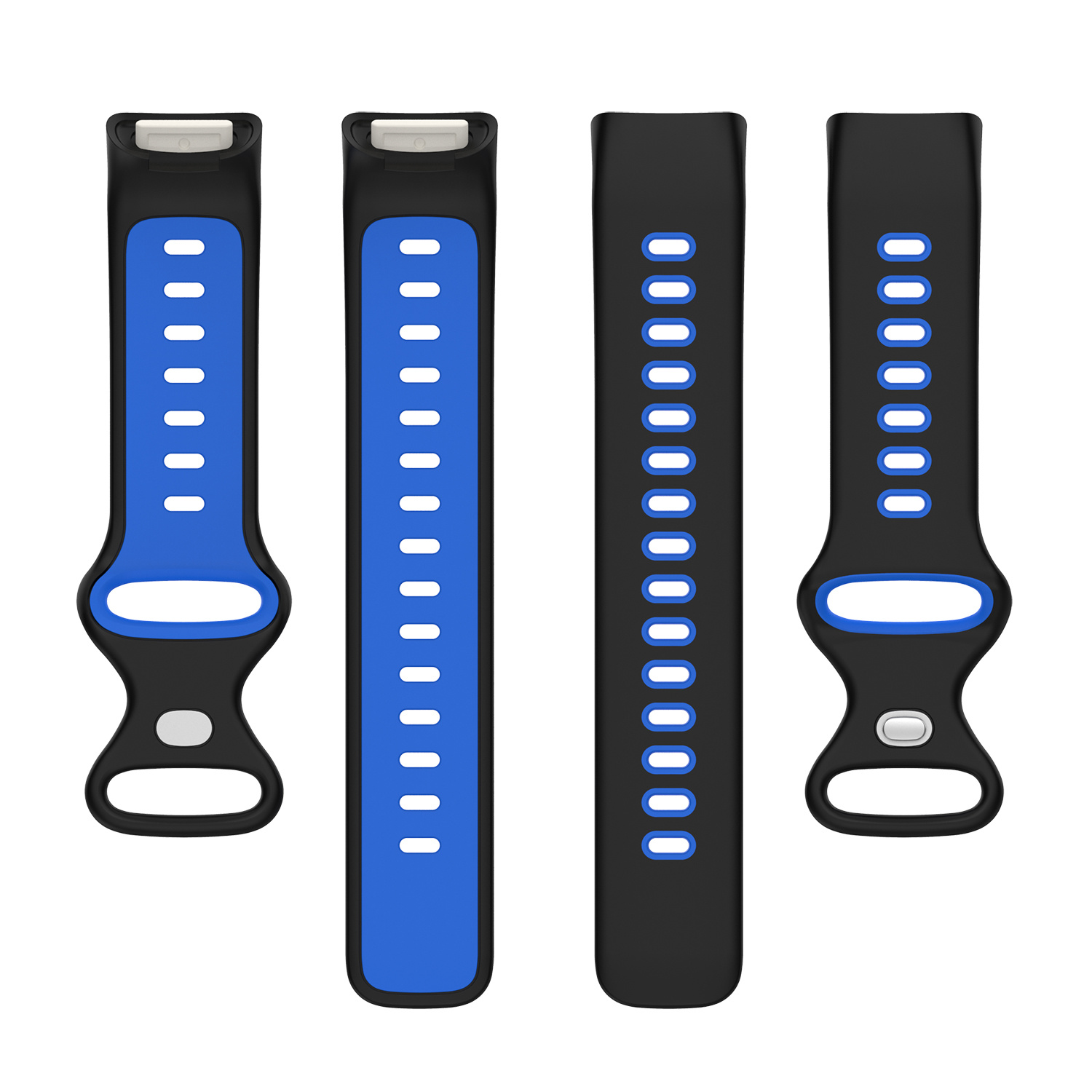 Fitbit Charge 5 Double Sport Strap - Black Blue