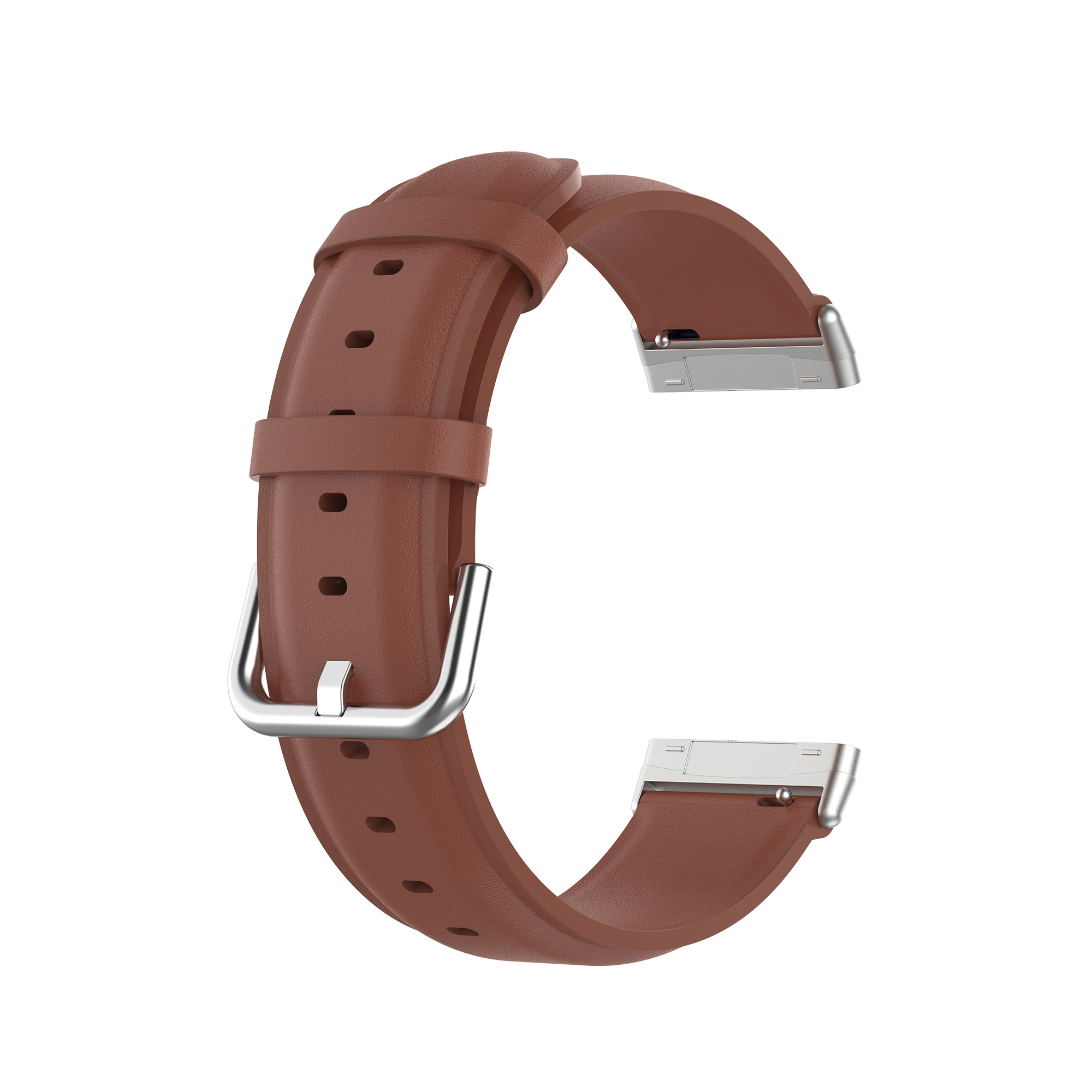 Fitbit Versa 3 / Sense Leather Strap - Brown