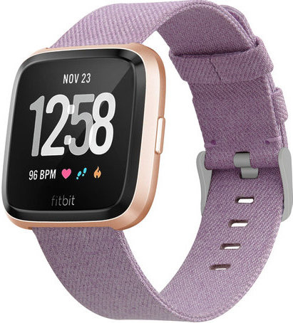 Fitbit Versa Nylon Buckle Strap - Lavender
