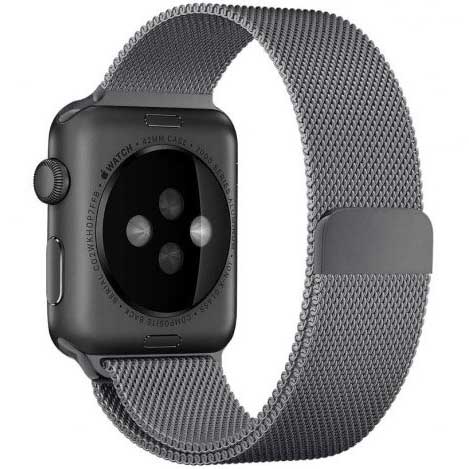 Apple Watch Milanese Strap - Space Grey Apple Watch Milanese Strap - Space Grey